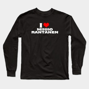 I Love Mikko Rantanen Long Sleeve T-Shirt